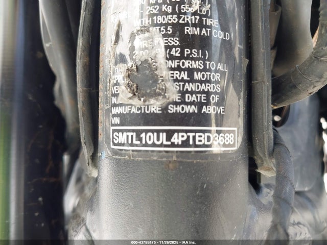 2023 TRIUMPH MOTORCYCLE TRIDENT 660 SMTL10UL4PTBD3688 Photo 9