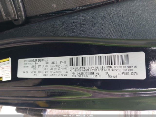 2015 JEEP WRANGLER UNLIMITED 1C4HJWFG2FL528203 Photo 8