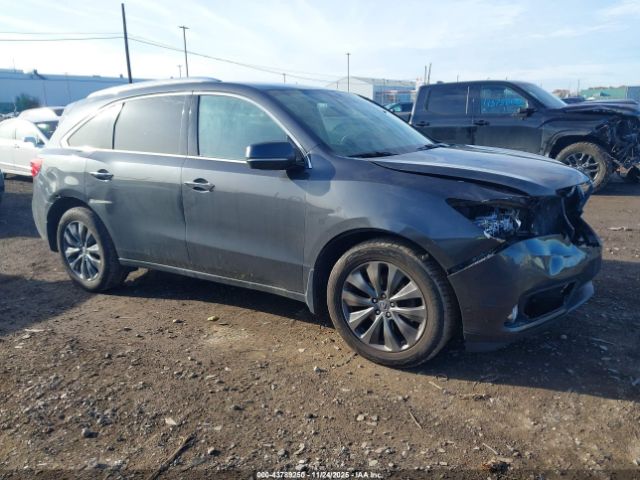 2014 ACURA MDX 5FRYD4H48EB050254 Photo 0