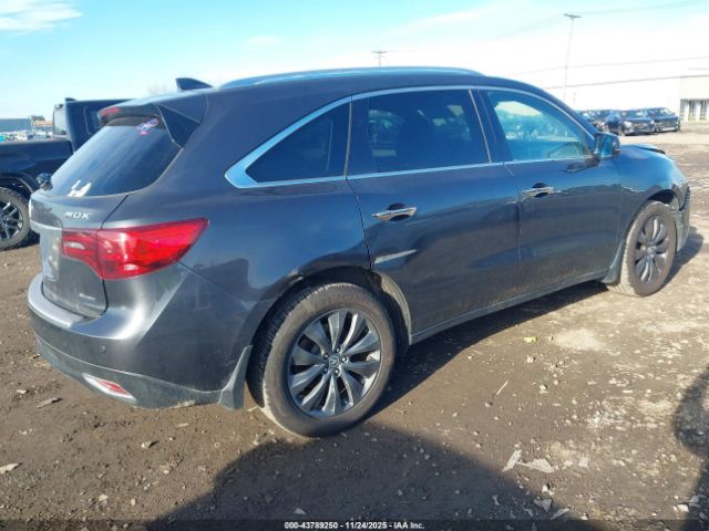 2014 ACURA MDX 5FRYD4H48EB050254 Photo 3