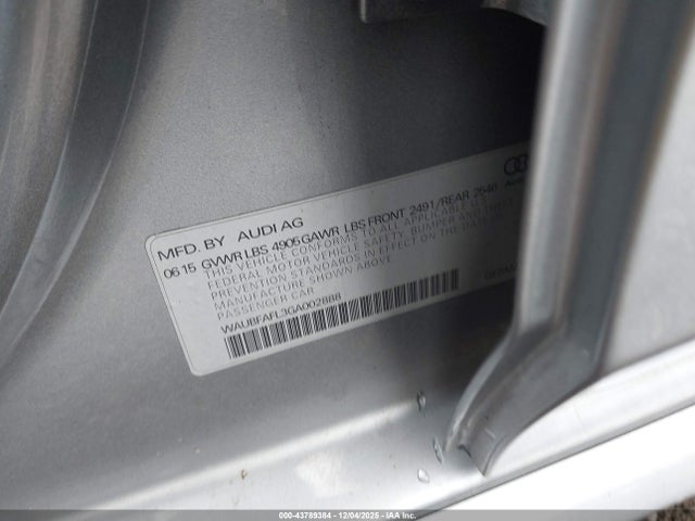 2016 AUDI A4 WAUBFAFL3GA002888 Photo 8