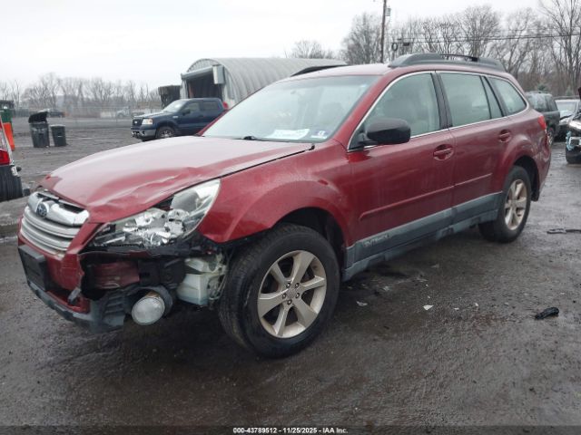 2014 SUBARU OUTBACK 4S4BRBAC9E3232262 Photo 1