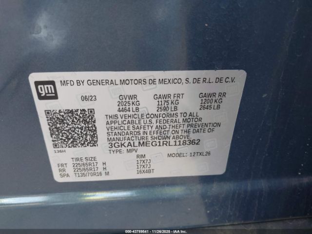 2024 GMC TERRAIN 3GKALMEG1RL118362 Photo 8