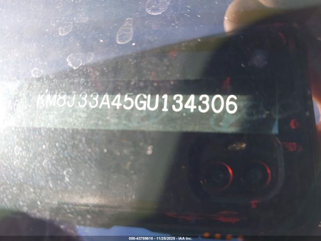 2016 HYUNDAI TUCSON KM8J33A45GU134306 Photo 8