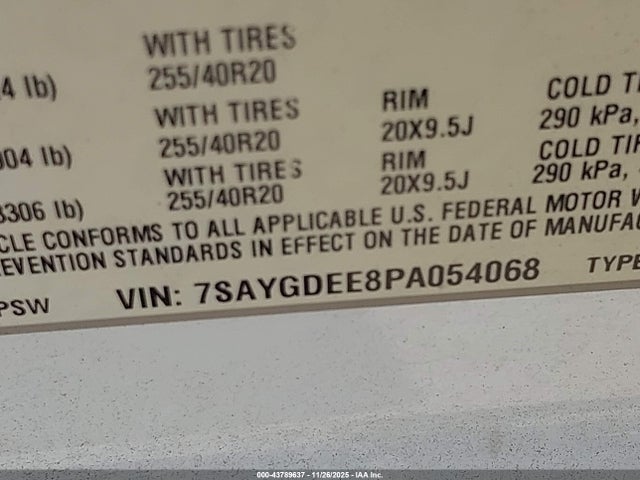 2023 TESLA MODEL Y 7SAYGDEE8PA054068 Photo 8