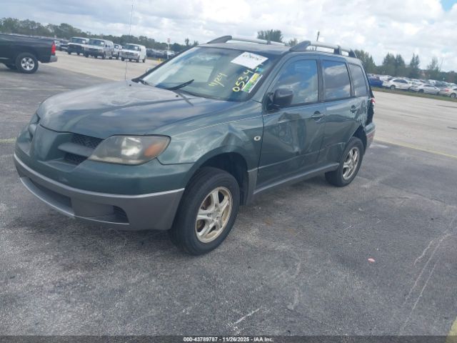 2004 MITSUBISHI OUTLANDER JA4LX31F14U053439 Photo 1