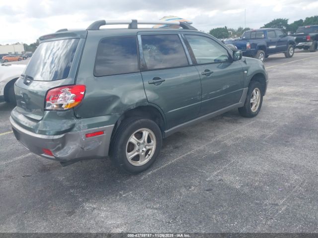 2004 MITSUBISHI OUTLANDER JA4LX31F14U053439 Photo 3