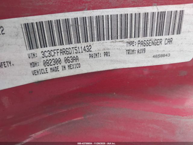 2013 FIAT 500 3C3CFFAR6DT511432 Photo 8