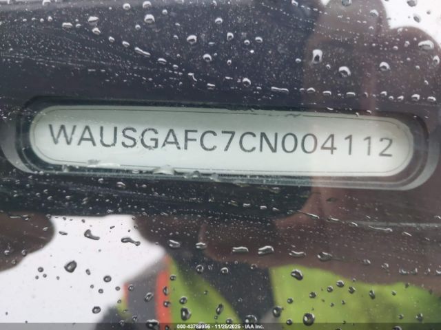 2012 AUDI A7 WAUSGAFC7CN004112 Photo 8