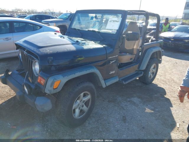 2002 JEEP WRANGLER 1J4FA49S82P764816 Photo 1