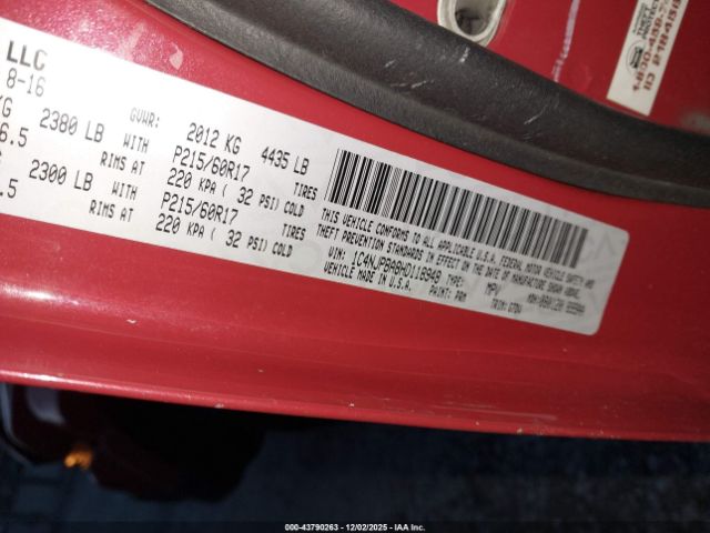 2017 JEEP PATRIOT 1C4NJPBA8HD118948 Photo 8