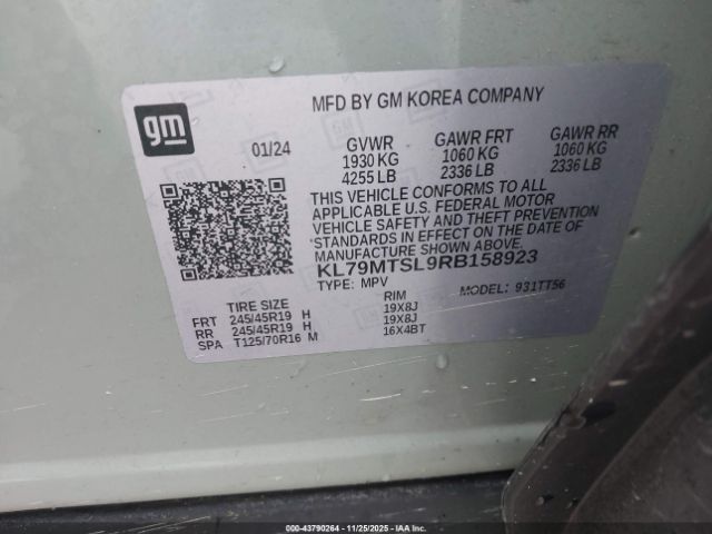 2024 CHEVROLET TRAILBLAZER KL79MTSL9RB158923 Photo 8