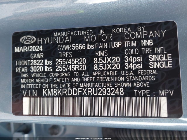 Hyundai Ioniq 5 Limited 2024 KM8KRDDFXRU293248 Image 9