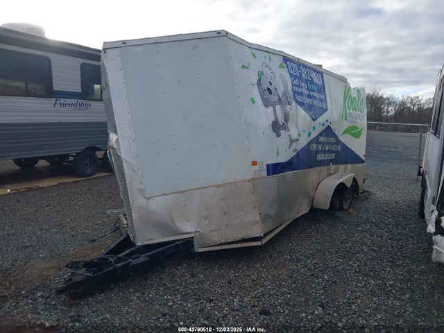 2022 Trailer Peach Cargo 16' Enclosed მანქანა იყიდება აუქციონზე, vin: 7FRVC16D8NA001525, აუქციონის ნომერი: 43790510