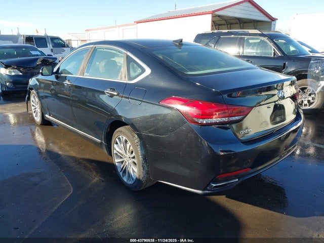 2015 HYUNDAI GENESIS KMHGN4JEXFU015149 Photo 2