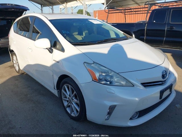 2012 Toyota Prius V Five მანქანა იყიდება აუქციონზე, vin: JTDZN3EU6C3138814, აუქციონის ნომერი: 43790601