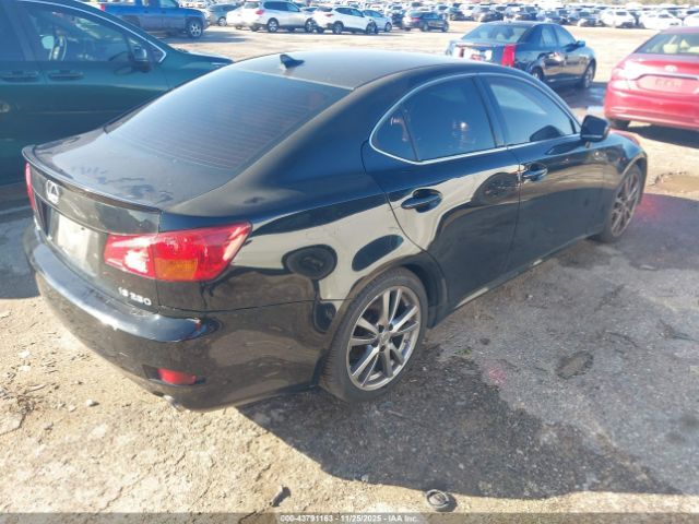 2008 LEXUS IS 250 JTHBK262385052825 Photo 3