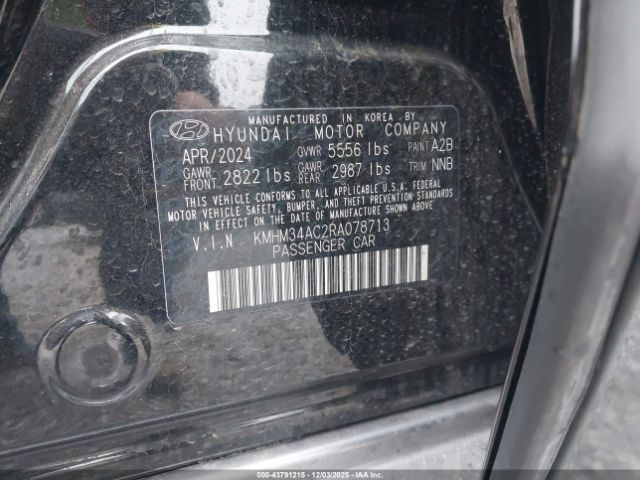 2024 HYUNDAI IONIQ 6 KMHM34AC2RA078713 Photo 8