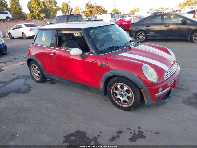 2003 MINI COOPER WMWRC33483TJ50646