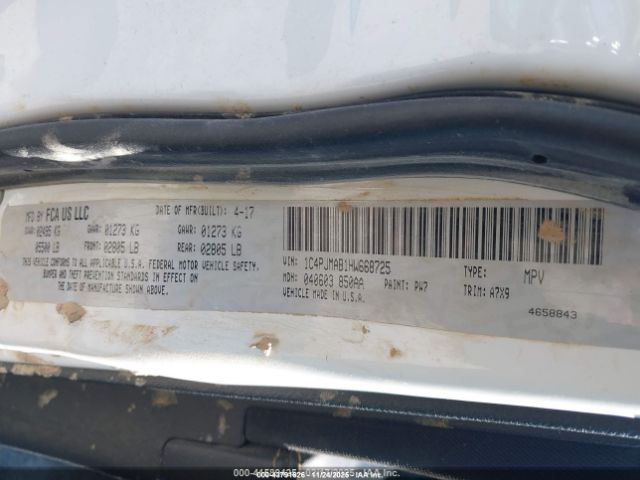 2017 JEEP CHEROKEE 1C4PJMAB1HW668725 Photo 8