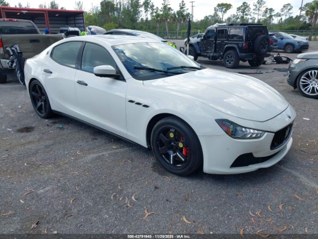 2017 MASERATI GHIBLI ZAM57RSL1H1206250
