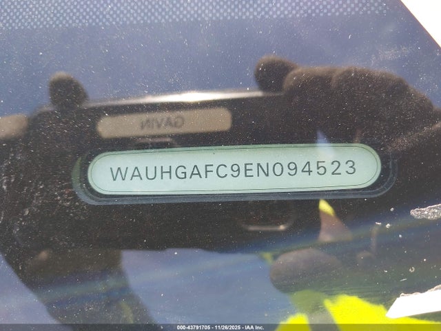 43791705 :رقم المزاد ، WAUHGAFC9EN094523 vin ، 2014 Audi A6 3.0t Premium Plus مزاد بيع