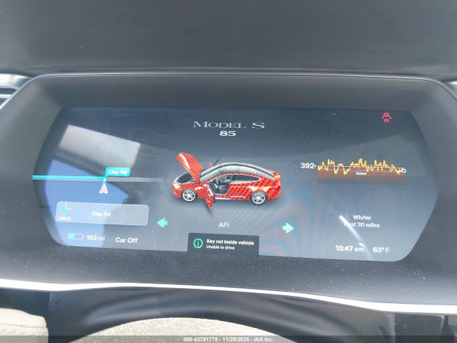 2014 TESLA MODEL S 5YJSA1H16EFP51427 Photo 6