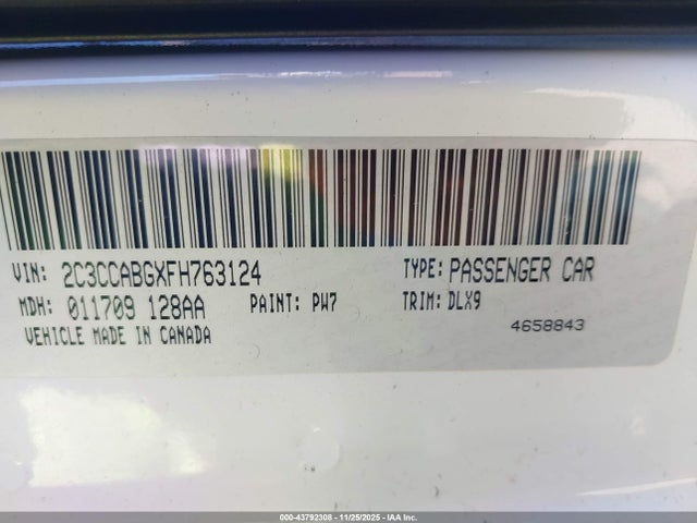 Chrysler 300 300s 2015 2C3CCABGXFH763124 Image 9