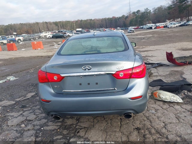 2017 Infiniti Q50 3.0t Premium მანქანა იყიდება აუქციონზე, vin: JN1EV7AR3HM830105, აუქციონის ნომერი: 43792422