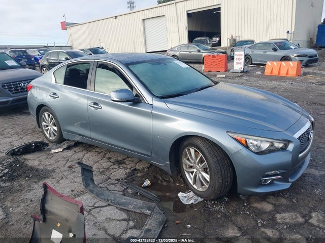 2017 Infiniti Q50 3.0t Premium მანქანა იყიდება აუქციონზე, vin: JN1EV7AR3HM830105, აუქციონის ნომერი: 43792422