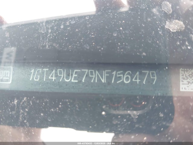 43792432 :رقم المزاد ، 1GT49UE79NF156479 vin ، 2022 Gmc Sierra 3500hd 4wd  Standard Bed Slt مزاد بيع