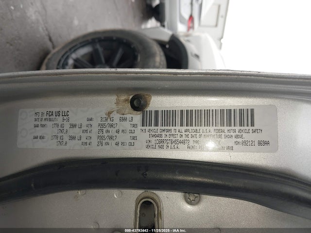 2014 Ram 1500 Sport მანქანა იყიდება აუქციონზე, vin: 1C6RR7MT9ES108789, აუქციონის ნომერი: 43792442