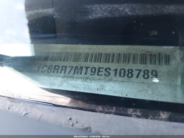 2014 Ram 1500 Sport მანქანა იყიდება აუქციონზე, vin: 1C6RR7MT9ES108789, აუქციონის ნომერი: 43792442