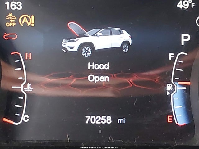 3C4NJDDB2MT600596 Jeep Compass Trailhawk 4x4