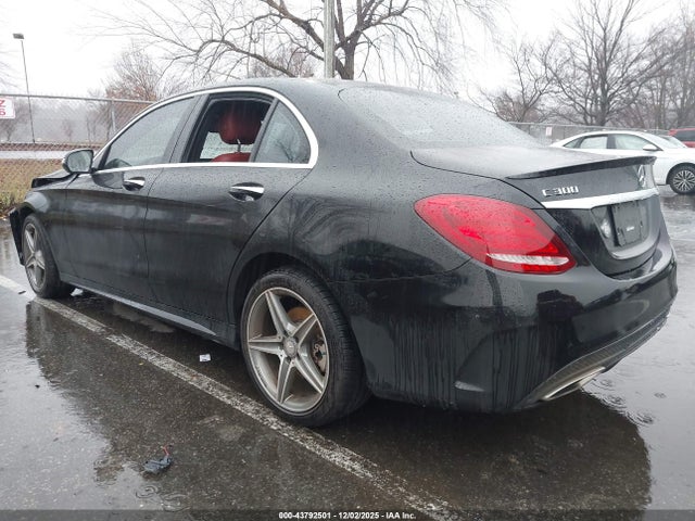 43792501 :رقم المزاد ، 55SWF4KB8GU115549 vin ، 2016 Mercedes-benz C 300 Sport 4matic مزاد بيع