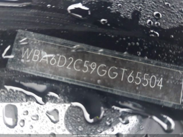 2016 BMW 640I GRAN COUPE WBA6D2C59GGT65504 Photo 8