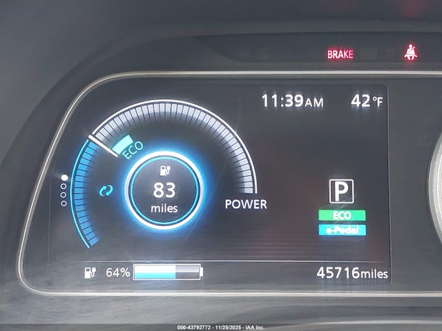 Nissan Leaf S 40 Kwh 2022 1N4AZ1BV6NC555152 Image 19