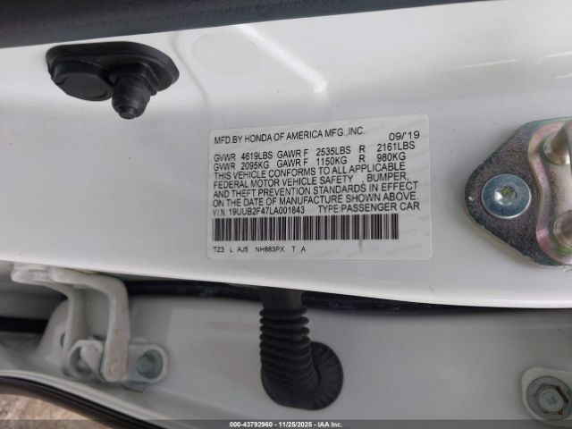 2020 ACURA TLX 19UUB2F47LA001843 Photo 8