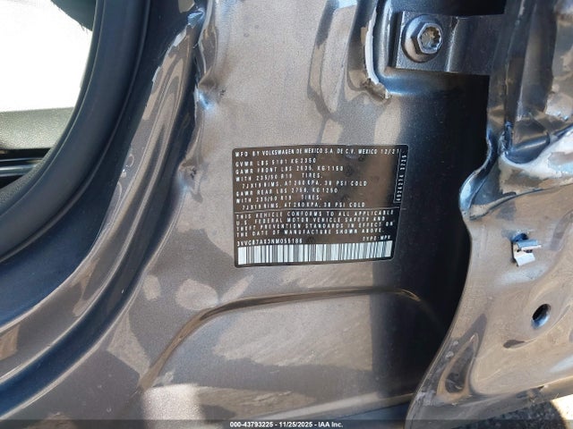 3VVCB7AX3NM055186 Volkswagen Tiguan 2.0t Se R-line Black