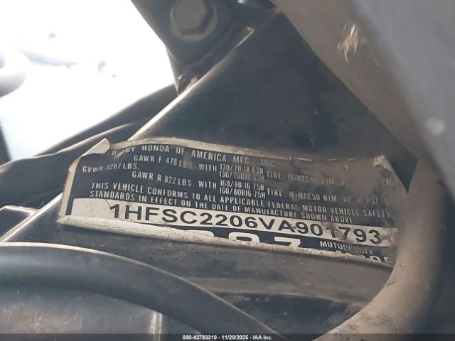 1997 HONDA GL1500 1HFSC2206VA901793 Photo 9