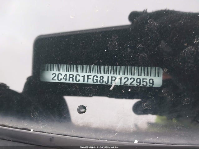 2C4RC1FG8JR122959 Chrysler Pacifica Touring Plus