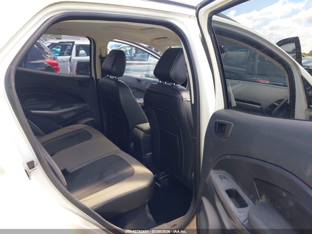 2019 Ford Ecosport Ses მანქანა იყიდება აუქციონზე, vin: MAJ6S3JL2KC258249, აუქციონის ნომერი: 43793431