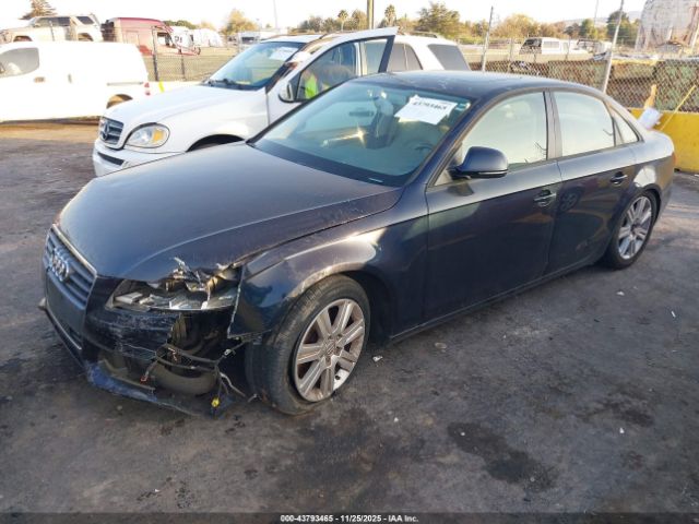 2009 AUDI A4 WAUJF78K39N067934 Photo 1