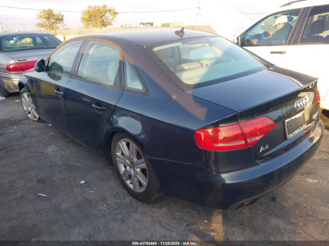 2009 AUDI A4 WAUJF78K39N067934 Photo 2