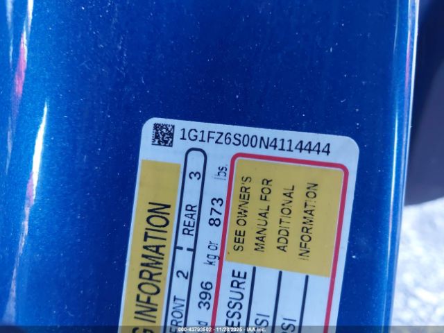 2022 CHEVROLET BOLT EUV 1G1FZ6S00N4114444 Photo 8