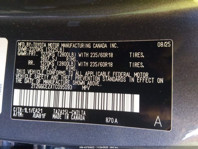 2026 LEXUS NX 2T2GGCEZXTC095093 Photo 8