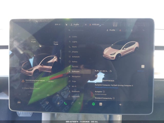 2023 TESLA MODEL 3 5YJ3E1EA2PF661806 Photo 6