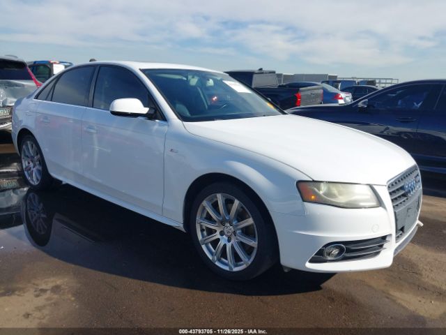 2012 AUDI A4 WAUEFAFL1CA119862