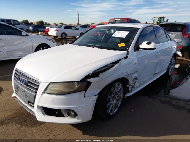 2012 AUDI A4 WAUEFAFL1CA119862 Photo 1
