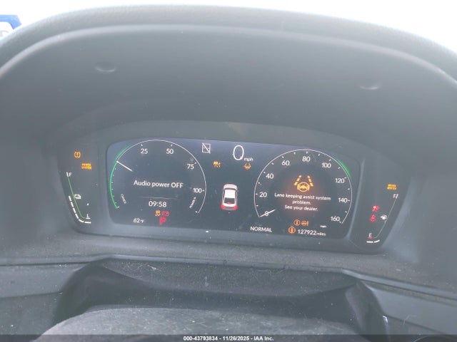 43793834 :رقم المزاد ، 1HGCY2F86SA009301 vin ، 2025 Honda Accord Hybrid Touring مزاد بيع